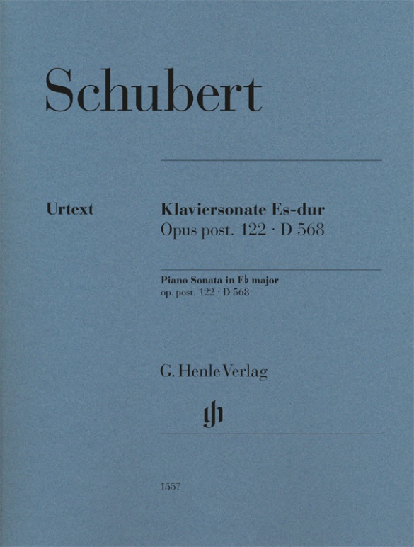 Schubert Klaviersonate Oppost122 D 568 Piano Sheet Music Songbook