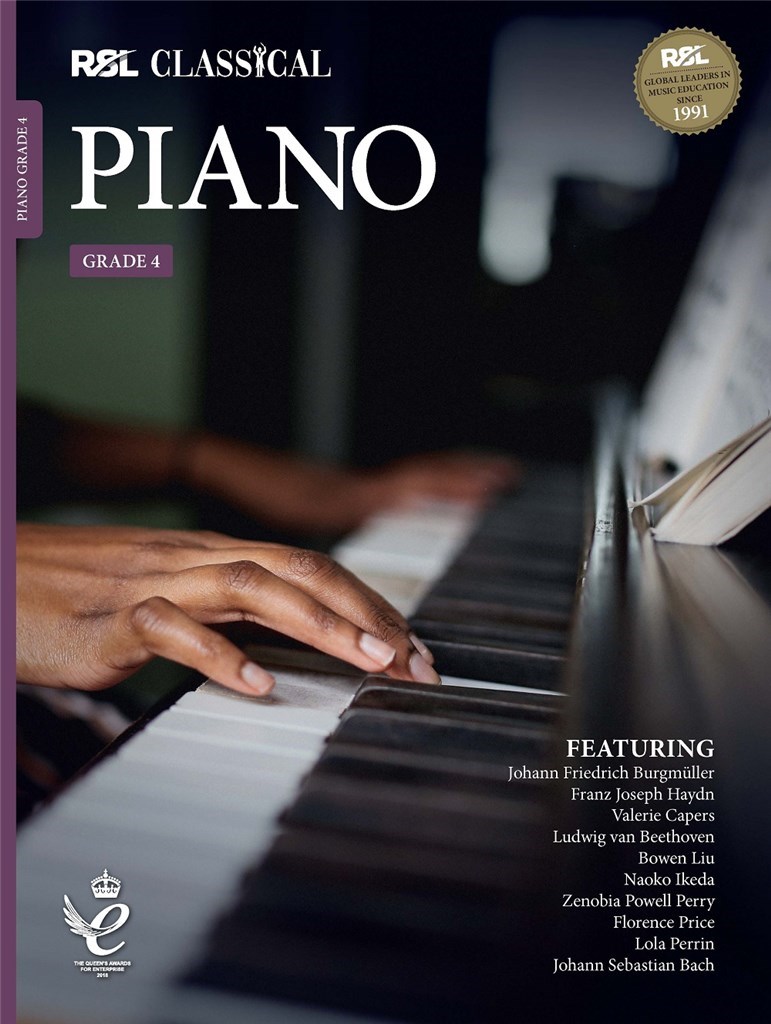Rsl Classical Piano 2021 Grade 4 + Online Sheet Music Songbook