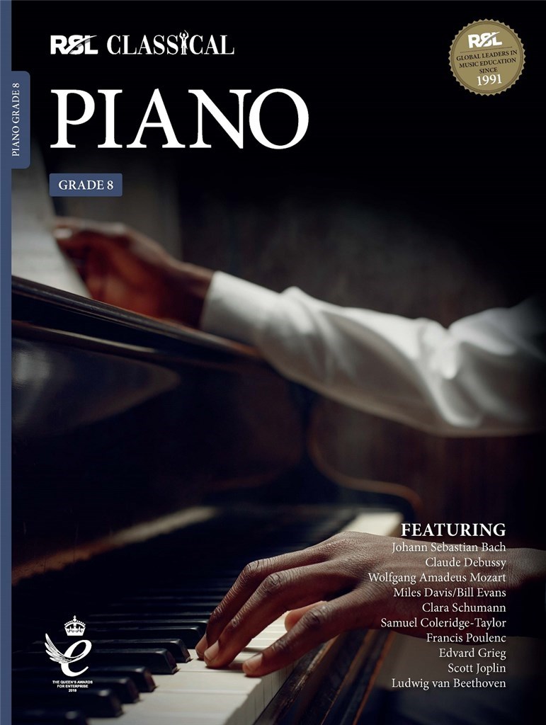 Rsl Classical Piano 2021 Grade 8 + Online Sheet Music Songbook
