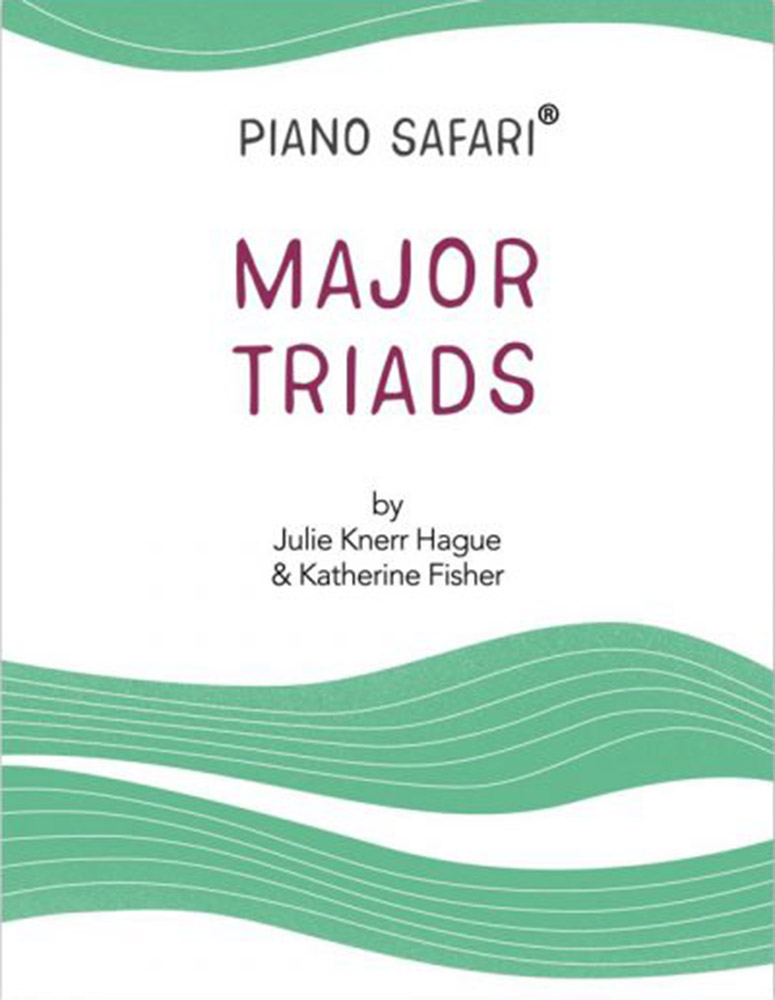 Piano Safari Major Triads Cards Sheet Music Songbook