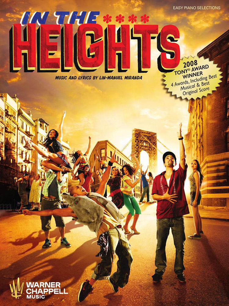 In The Heights Miranda Easy Piano Selections Sheet Music Songbook