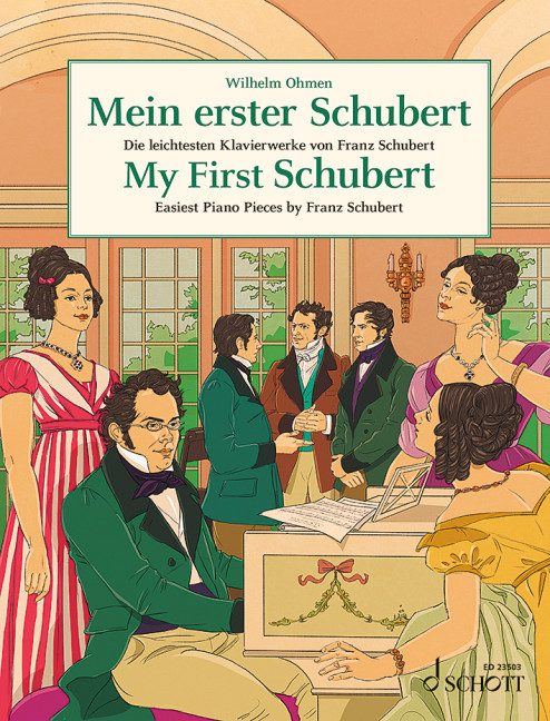 My First Schubert Ohmen Easiest Piano Pieces Sheet Music Songbook