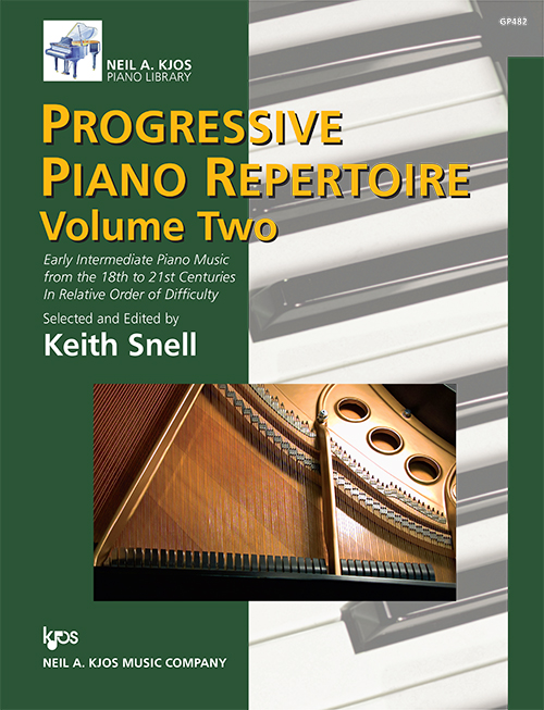 Progressive Piano Repertoire Volume 2 Snell Sheet Music Songbook