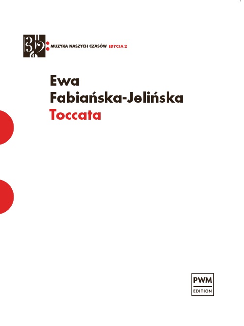 Fabianska-jelinska Toccata Piano & Accordion Sheet Music Songbook