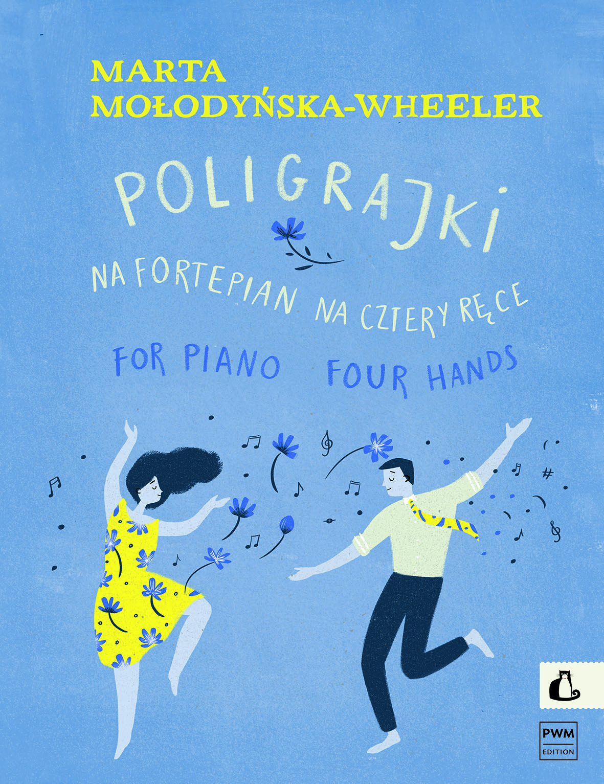 Molodynska-wheeler Poligrajki Piano Four Hands Sheet Music Songbook