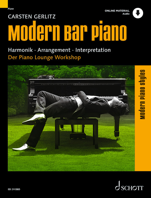 Modern Bar Piano Gerlitz Book + Online Sheet Music Songbook