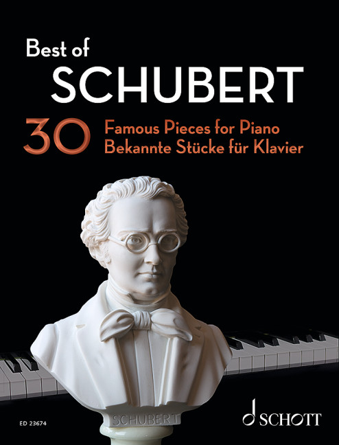 Schubert Best Of 30 Famous Pieces For Piano Sheet Music Songbook