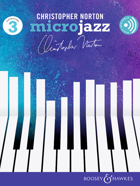Microjazz Collection 3 Norton Piano Book + Audio Sheet Music Songbook