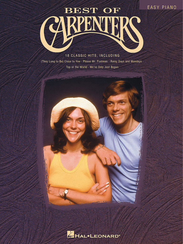 Carpenters Best Of Easy Piano Sheet Music Songbook