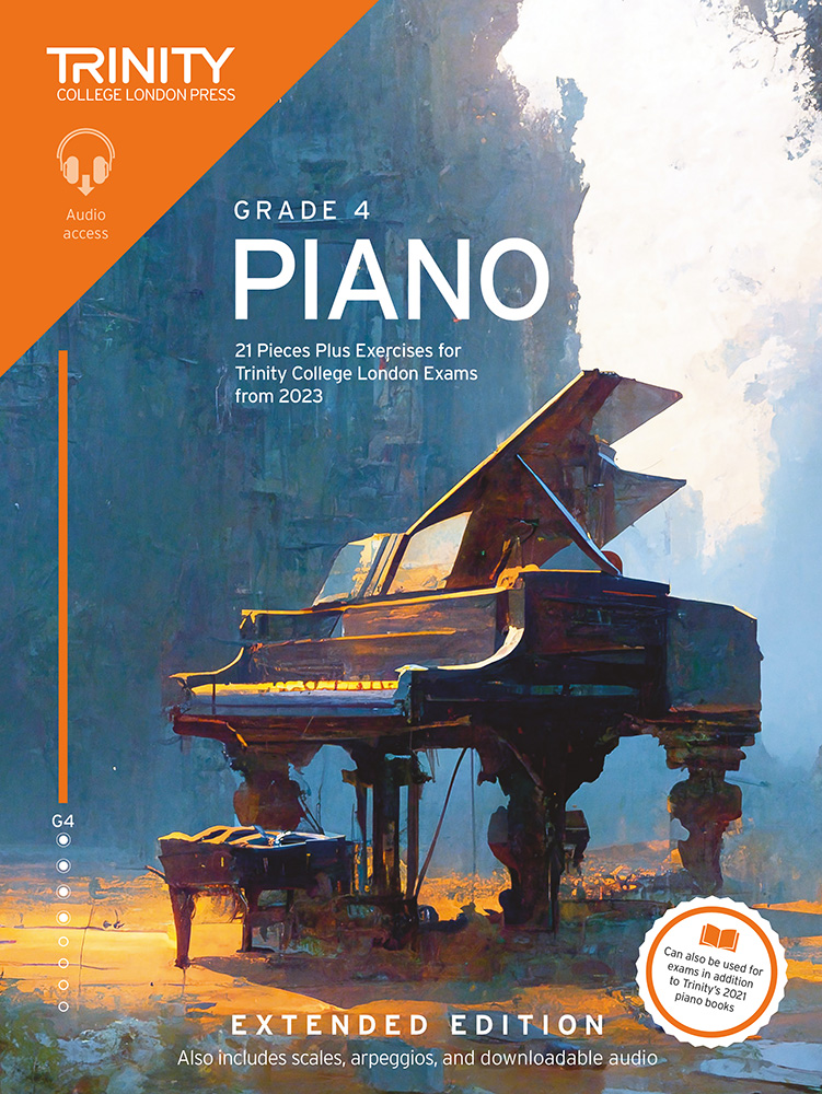 Trinity Piano Exam From 2023 Grade 4 Extended Sheet Music Songbook