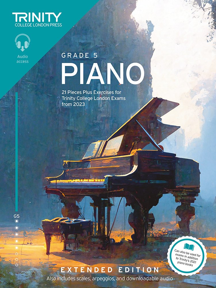 Trinity Piano Exam From 2023 Grade 5 Extended Sheet Music Songbook