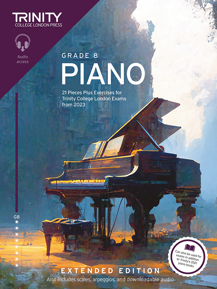 Trinity Piano Exam From 2023 Grade 8 Extended Sheet Music Songbook