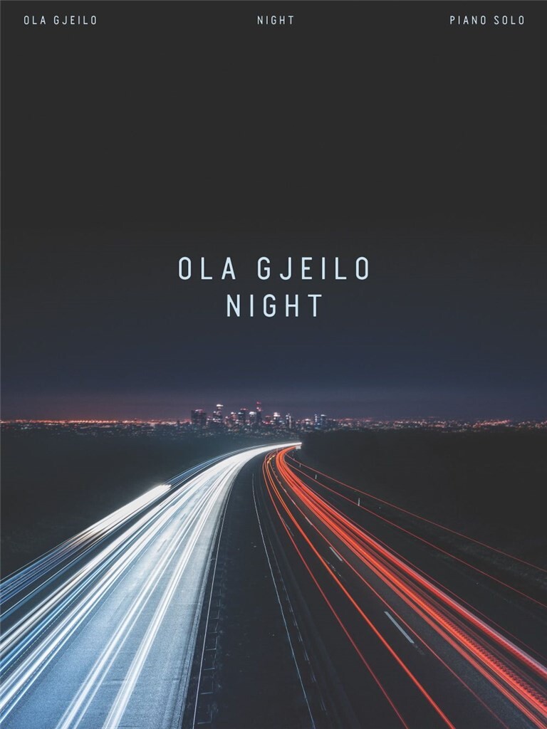 Ola Gjeilo Night Piano Solo Sheet Music Songbook