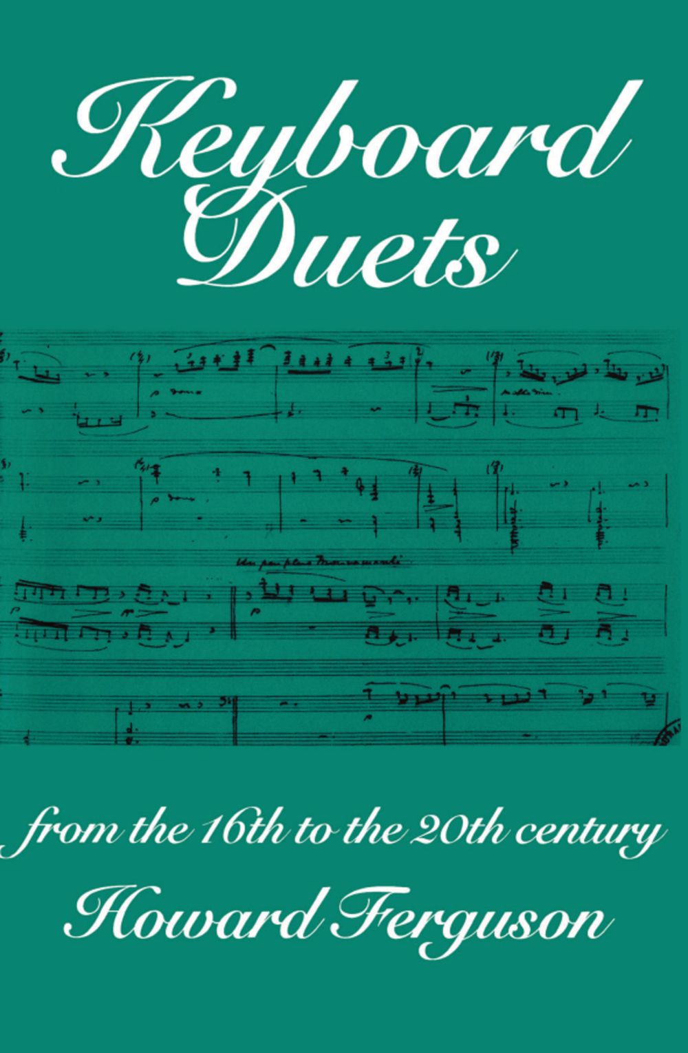 Keyboard Duets 16th To The 20th C For 1 & 2 Pianos Sheet Music Songbook
