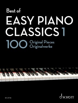 Best Of Easy Piano Classics 1 100 Original Pieces Sheet Music Songbook