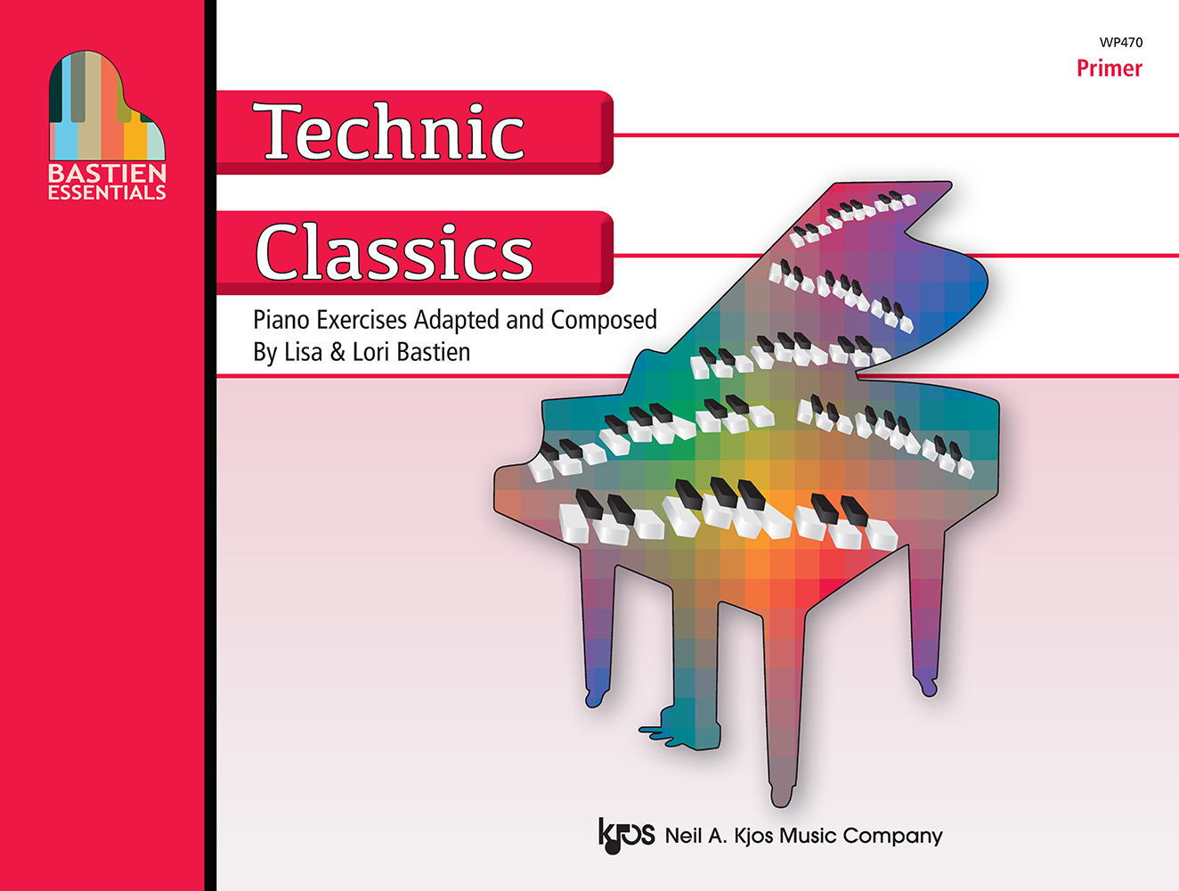 Bastien Essentials Technic Classics Primer Piano Sheet Music Songbook