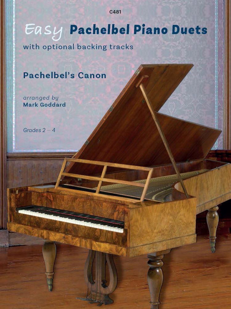 Easy Pachelbel Piano Duets Goddard Sheet Music Songbook