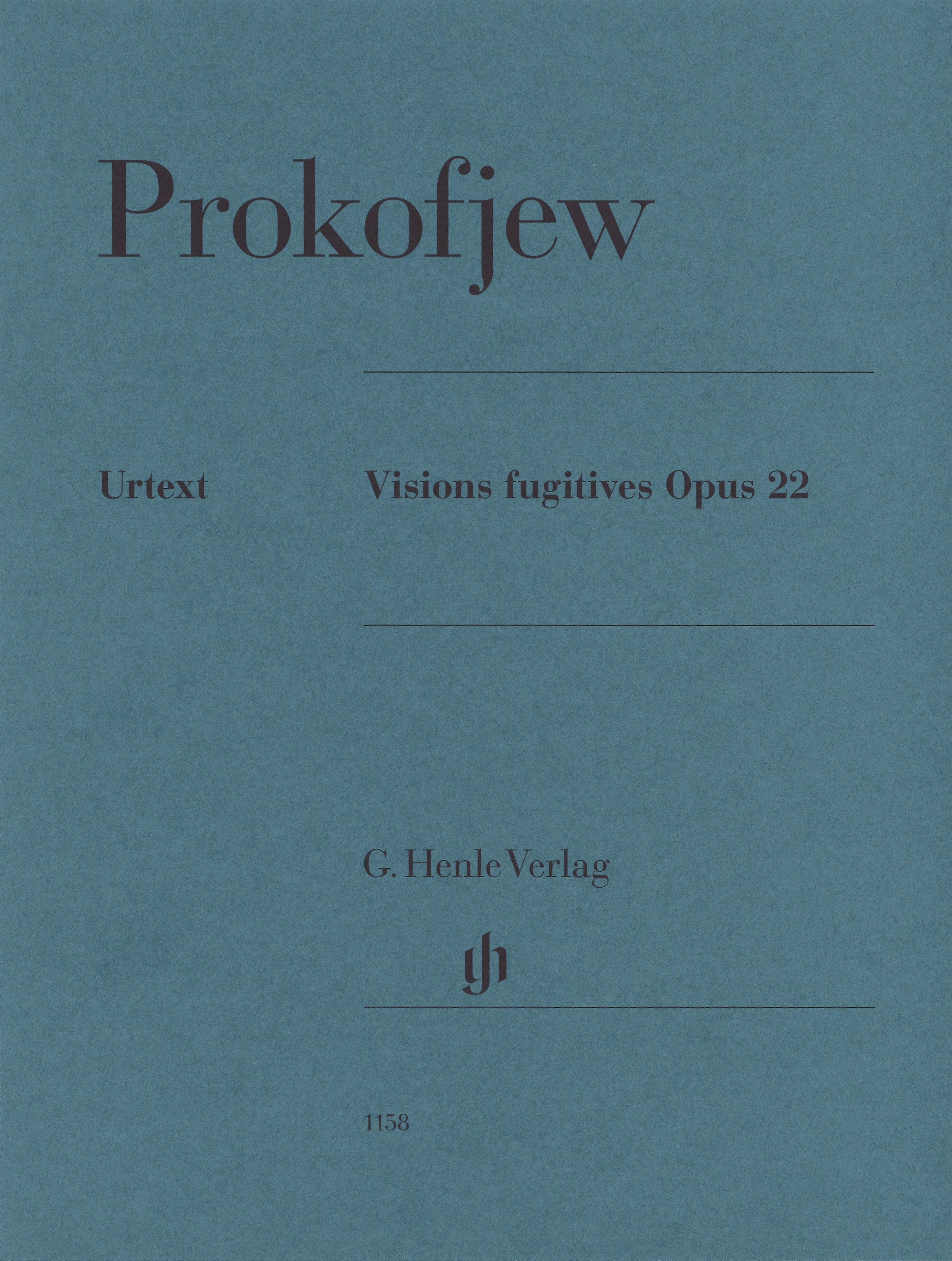 Prokofiev Visions Fugitives Op22 Piano Sheet Music Songbook