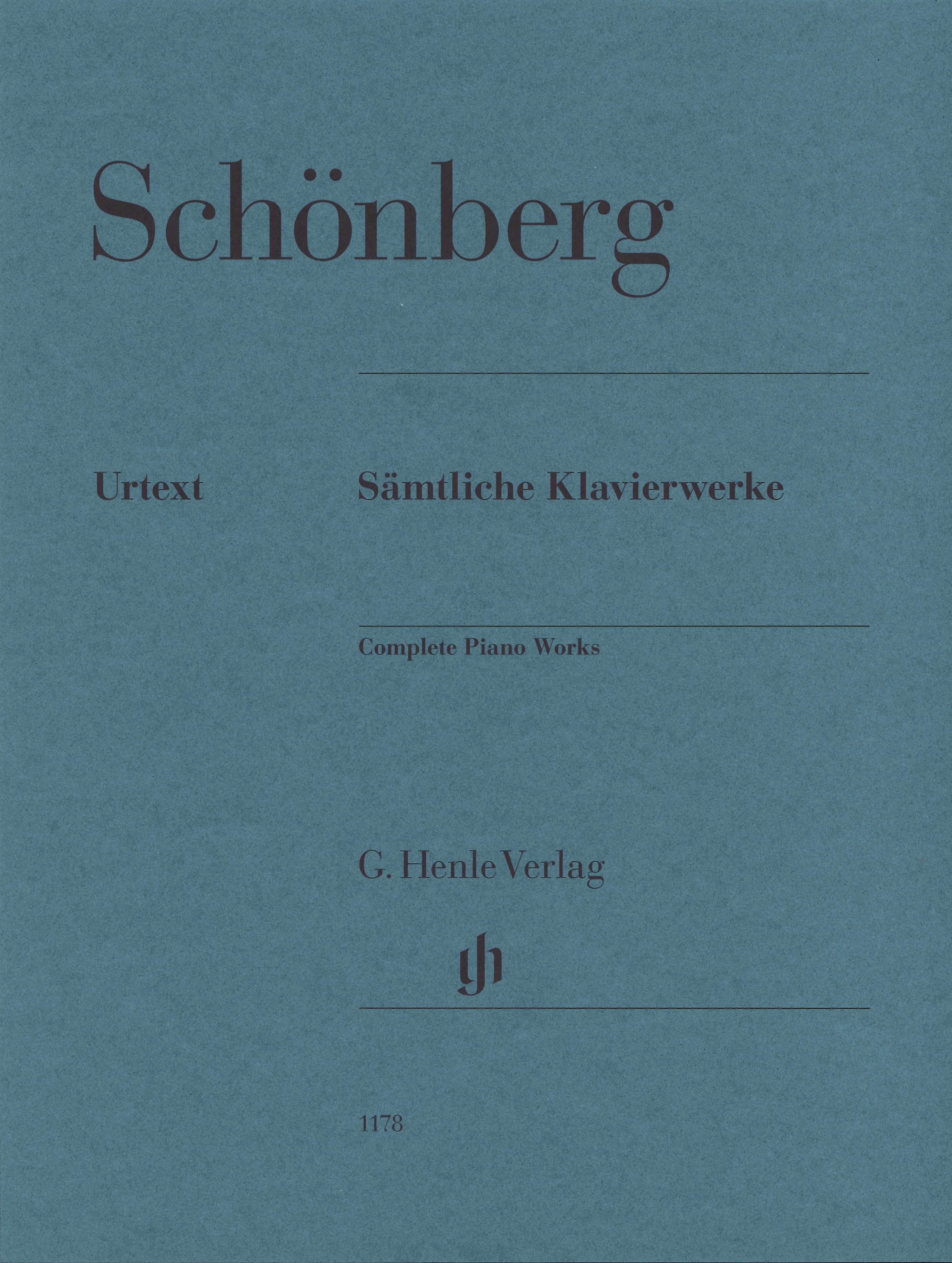 Schoenberg Complete Piano Works Sheet Music Songbook