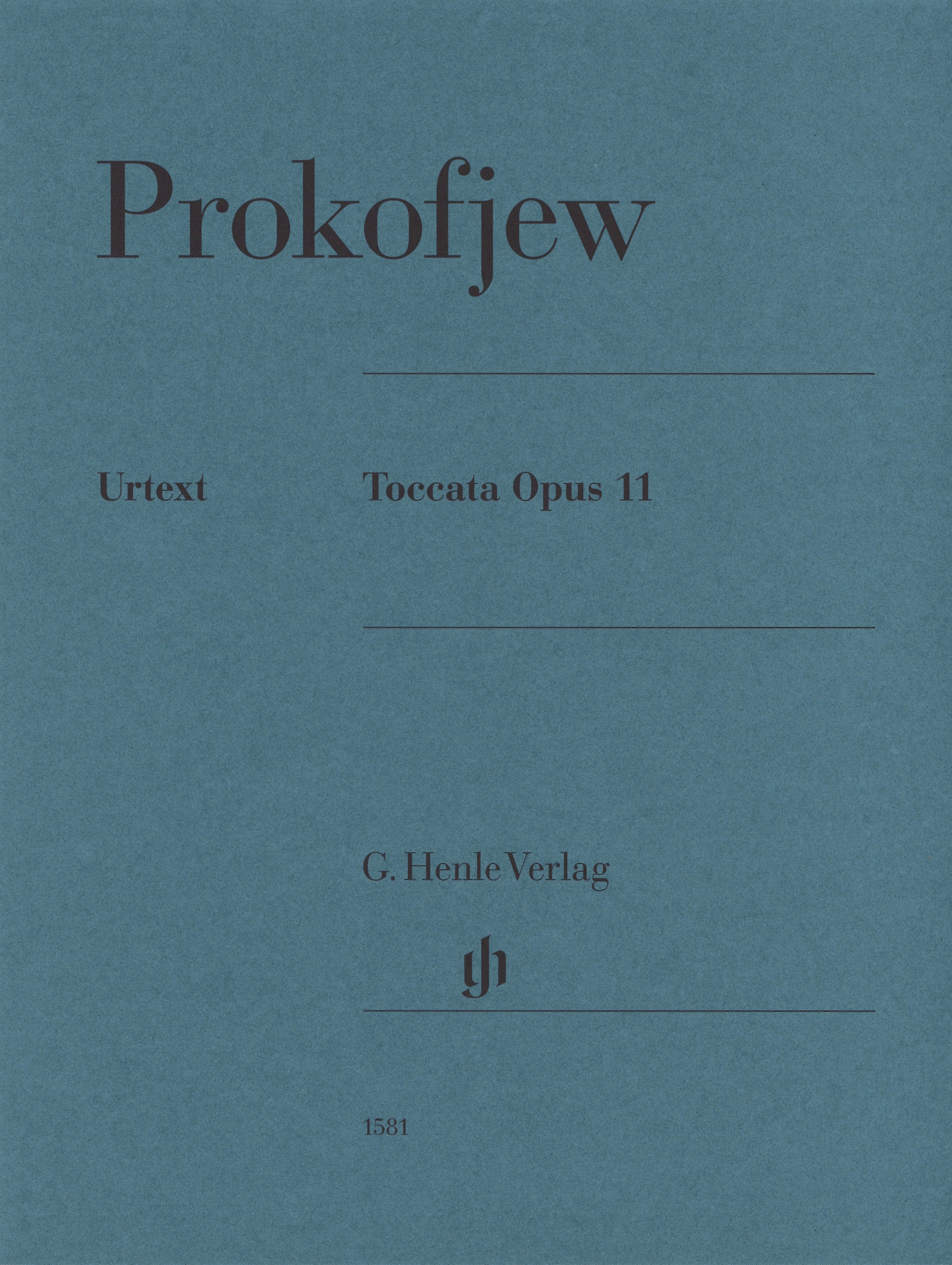 Prokofiev Toccata Op11 Piano Sheet Music Songbook