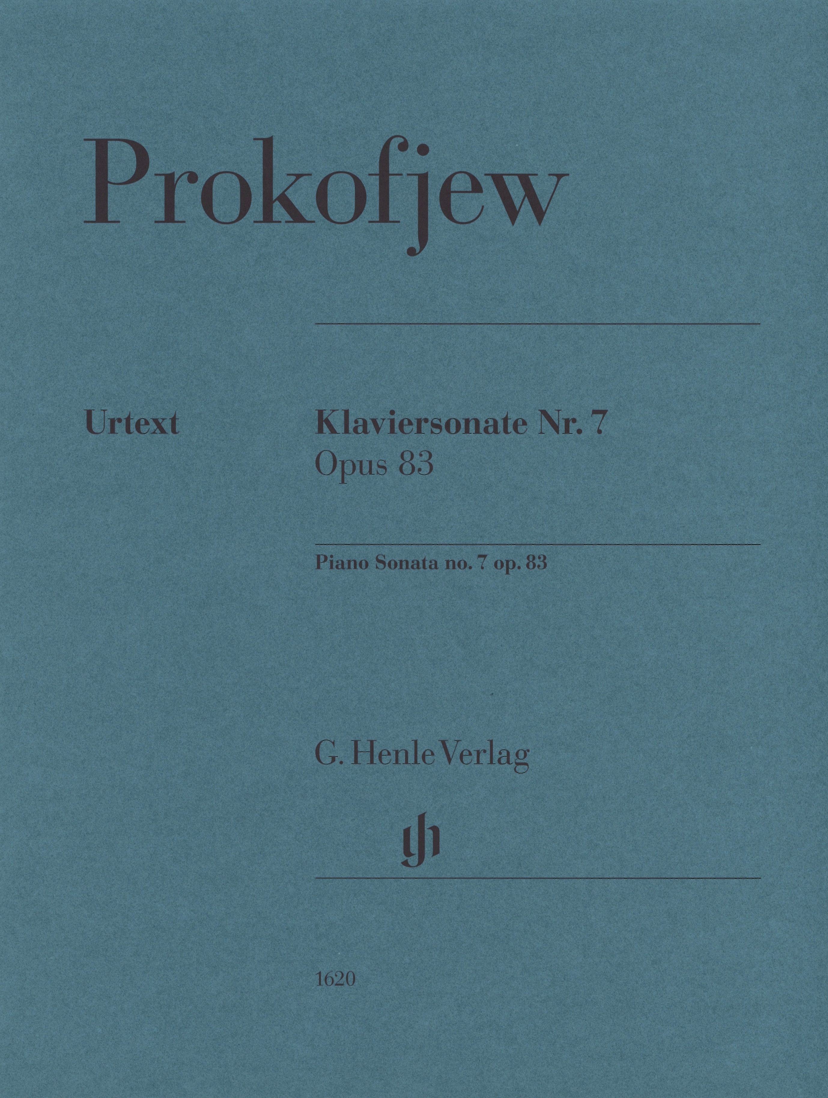 Prokofiev Piano Sonata No 7 Op83 Piano Sheet Music Songbook