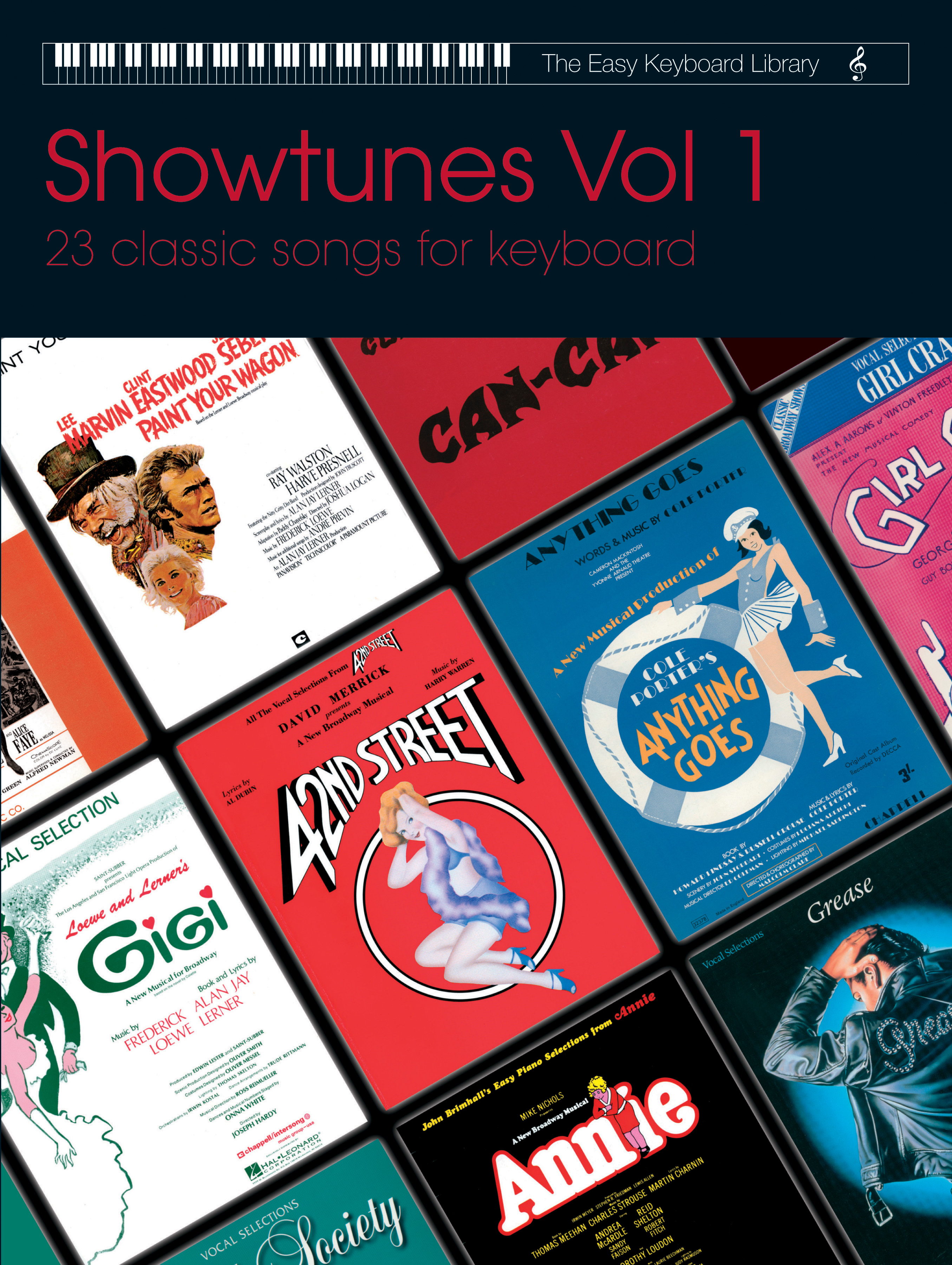Easy Keyboard Library Showtunes Sheet Music Songbook