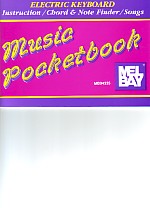 Music Pocketbook Electric Keyboard Sheet Music Songbook