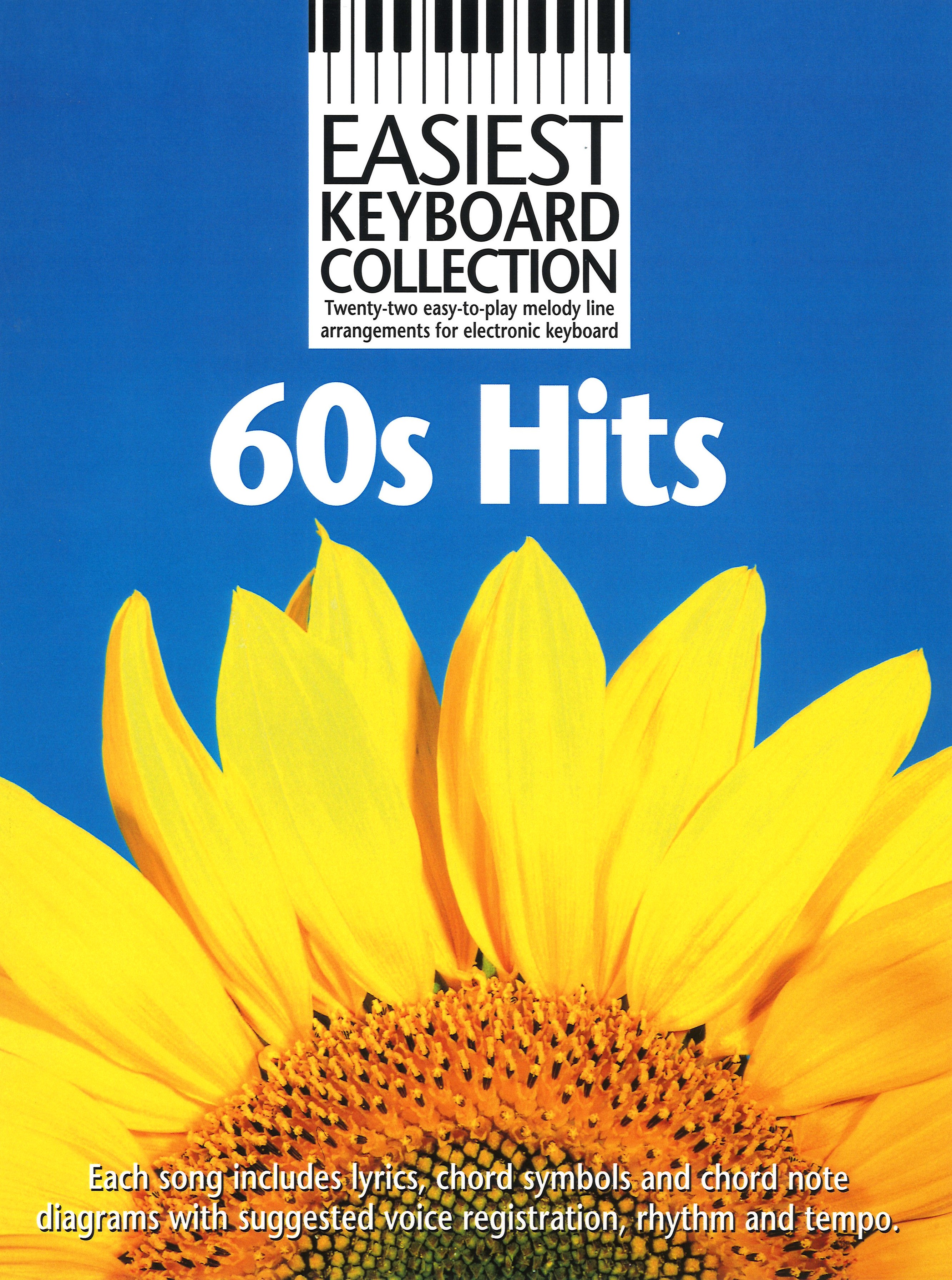 Easiest Keyboard Collection 60s Hits Sheet Music Songbook