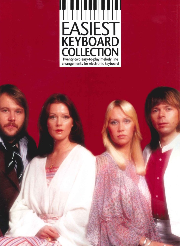 Easiest Keyboard Collection Abba Sheet Music Songbook