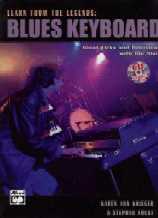 Learn From The Legends Blues Keyboard Book & Cd Sheet Music Songbook