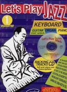 Lets Play Jazz 1 Keyboard Book & Cd Sheet Music Songbook