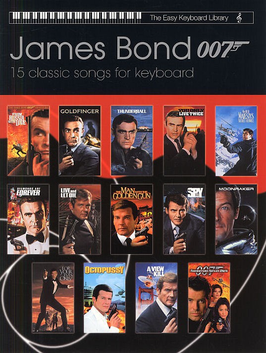 Easy Keyboard Library James Bond Sheet Music Songbook