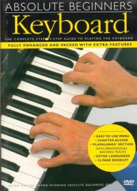 Absolute Beginners Keyboard Dvd Sheet Music Songbook