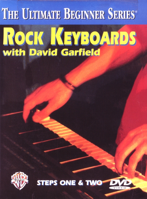 Ultimate Beginner Rock Keyboards Steps 1 & 2 Dvd Sheet Music Songbook