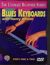 Ultimate Beginner Blues Keyboards Steps 1 & 2 Dvd Sheet Music Songbook