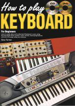 How To Play Keyboard For Beginners Bk Cd&free Dvd Sheet Music Songbook
