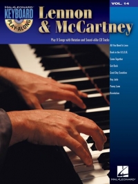 Keyboard Play Along 14 Lennon & Mccartney Bk & Cd Sheet Music Songbook