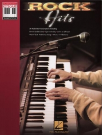 Rock Hits Note-for-note Keyboard Transcriptions Sheet Music Songbook