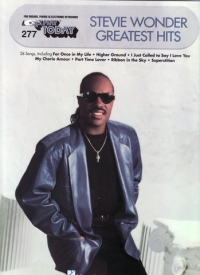 E/z 277 Stevie Wonder Greatest Hits Keyboards Sheet Music Songbook