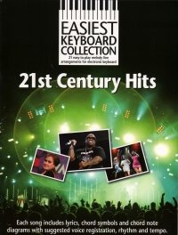 Easiest Keyboard Collection 21st Century Hits Sheet Music Songbook