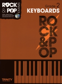 Trinity Rock & Pop Exams Keyboards Grade 2 + Cd Sheet Music Songbook
