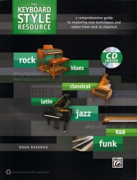 Keyboard Style Resource Baerman Book & Cd Sheet Music Songbook