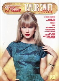 E/z 130 Taylor Swift Hits Keyboard Sheet Music Songbook