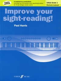 Improve Your Sight Reading Keyboard Trinity Init-1 Sheet Music Songbook