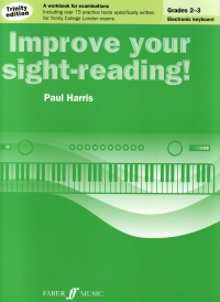 Improve Your Sight Reading Keyboard Trinity 2-3 Sheet Music Songbook