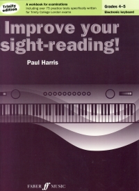 Improve Your Sight Reading Keyboard Trinity 4-5 Sheet Music Songbook