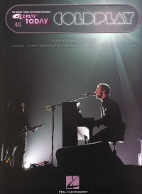 E/z 040 Coldplay Keyboard Sheet Music Songbook