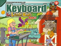 Progressive Keyboard For Little Kids Book 1 + Dvd Sheet Music Songbook