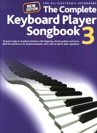 Complete Keyboard Player Songbook 3 New Edition Sheet Music Songbook