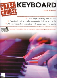 Crash Course Keyboard Mitchell + Online Sheet Music Songbook